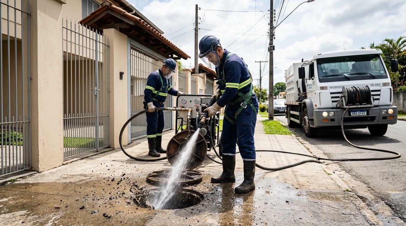 Detecção de Vazamento com Alta Pressão em Aparecida de Goiânia‑GO